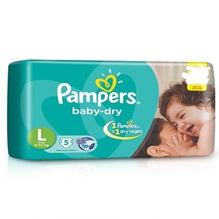 PAMPERS DIAPER L