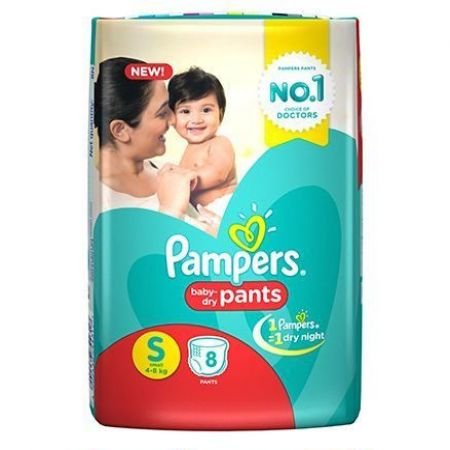PAMPERS PANTS S