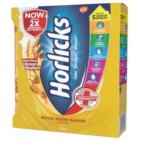 HORLICKS REFILL (KESAR BADAM)