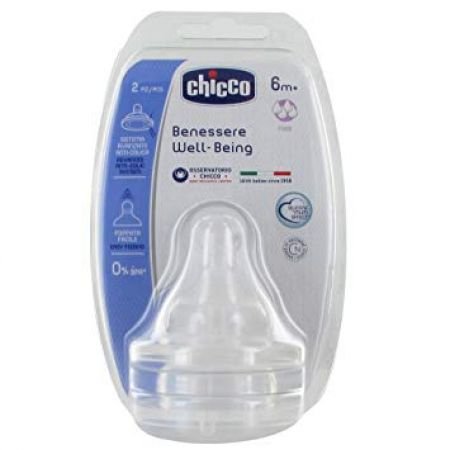 CHICCO NIPPLE 6+
