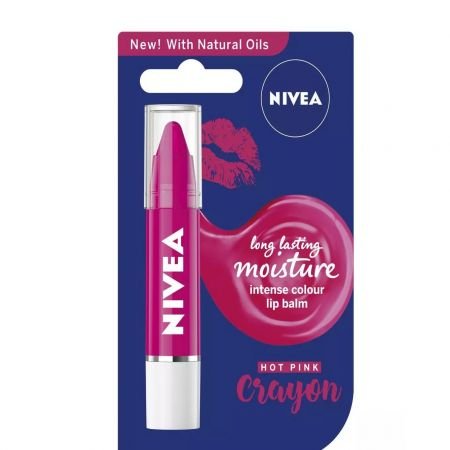 NIVEA LIP CRAYON (HOT PINK)