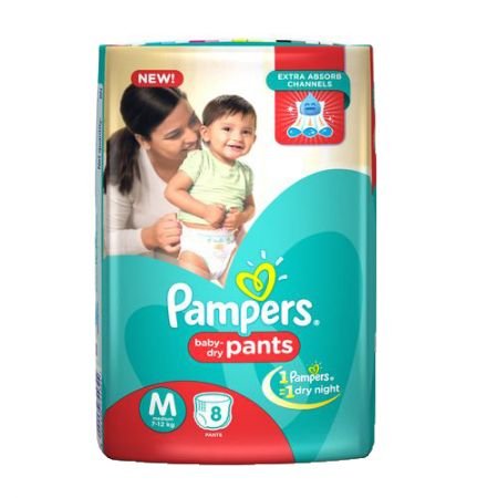 PAMPERS PANTS M
